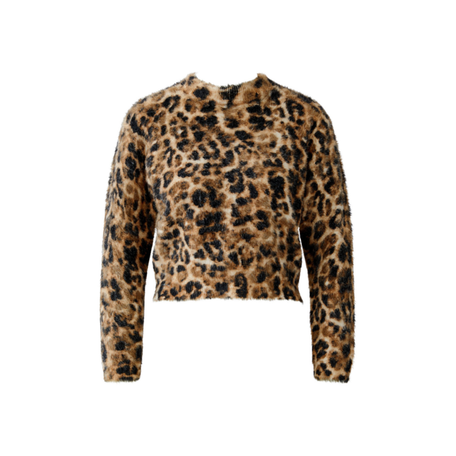 Leopard Pullover - Brown