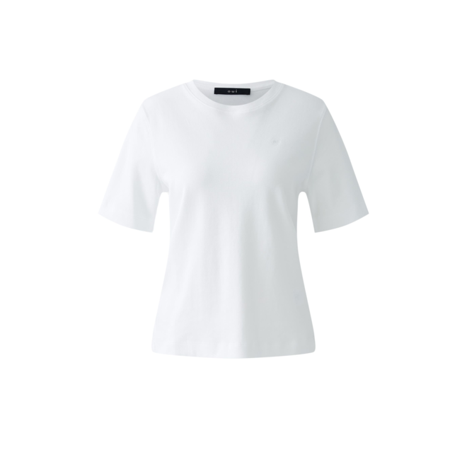 Logo Loose Fit Tee - White