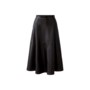 Leather Skirt - Dark Brown