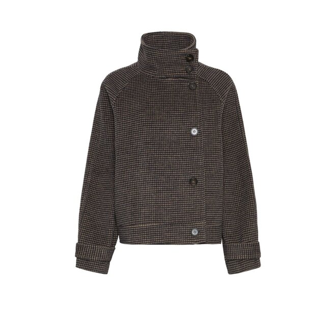 Pamela Jacket CHK - Cap Cartouche