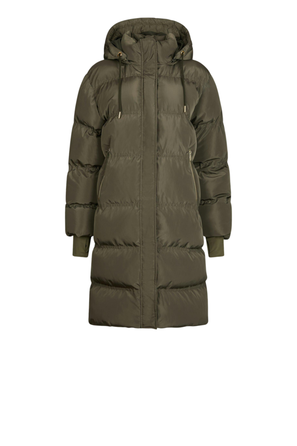 Lucette Puffer Jacket - Olive
