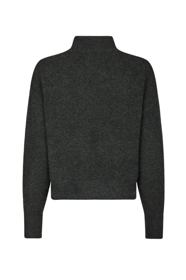 Paulina Knit Blouse - Antracit