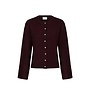 Mixie Knit Cardigan - Wine