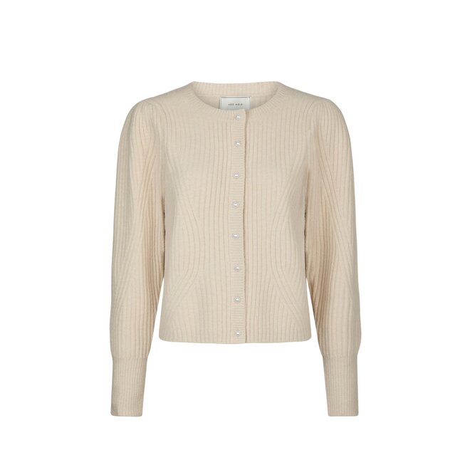 Puli Knit Cardigan - Ivory