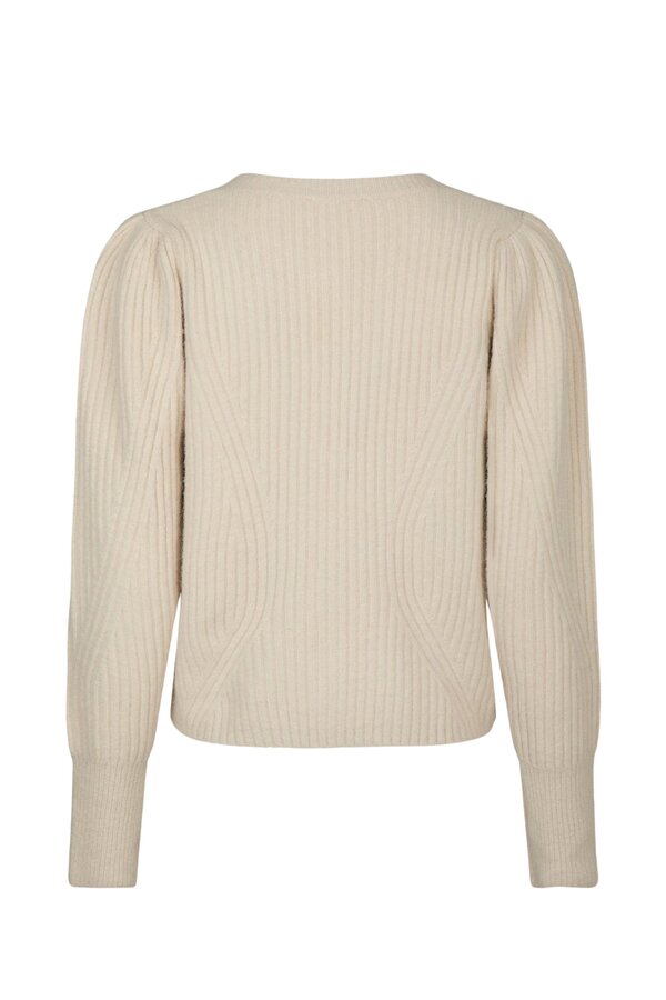Puli Knit Cardigan - Ivory