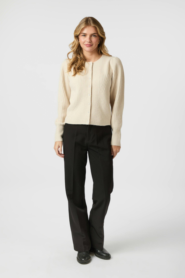 Puli Knit Cardigan - Ivory