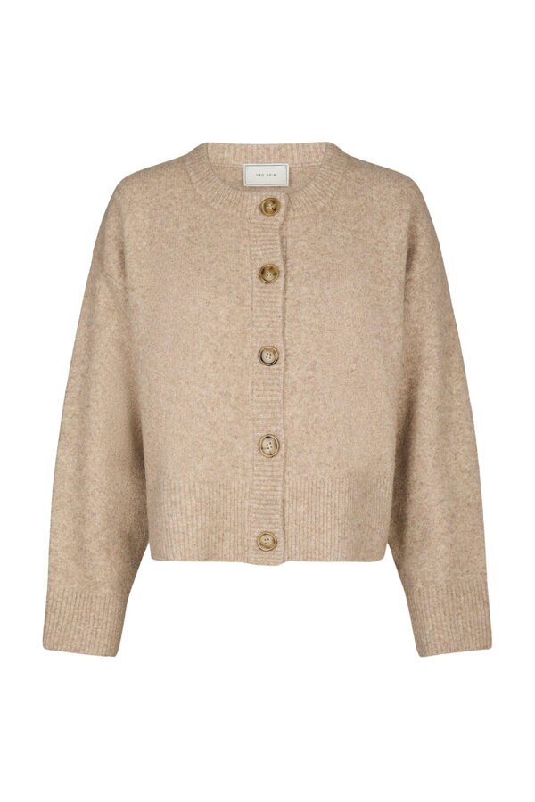 Muki Knit Cardigan - Sand Melange