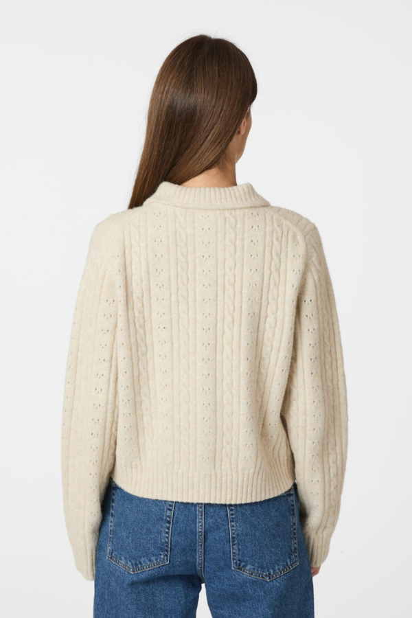 Emelie Knit Cardigan - Ivory