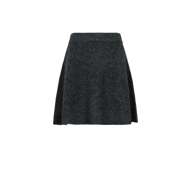Gisa Knit Skirt - Antracit