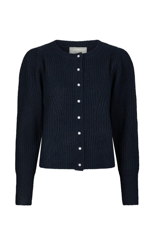 Puli Knit Cardigan - Navy