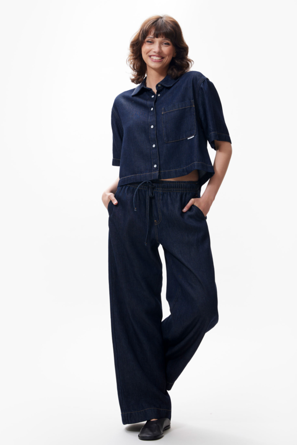Denim Jogger - Dark Blue