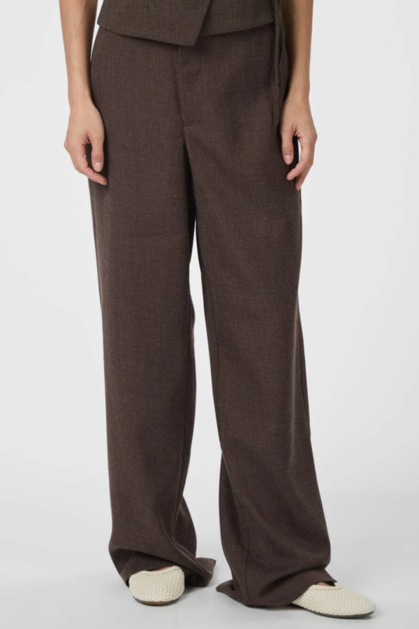 Emmett Pants - Brown Melange