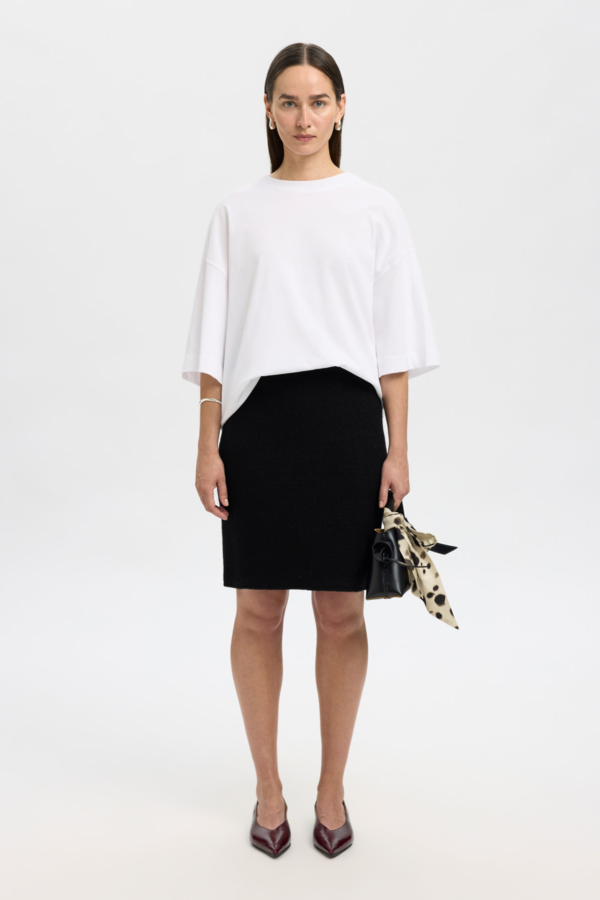 Darla Knit Skirt - Black
