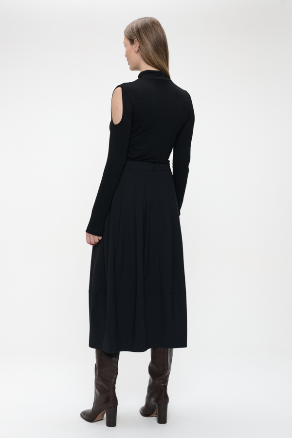 Heide Skirt Technical Jersey - Black