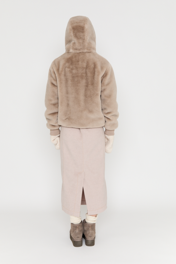 Semi Rok - Taupe Solid