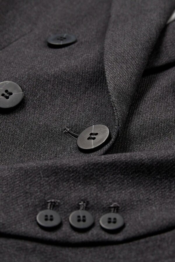 Tailor Blazer - Medium Grey Melange