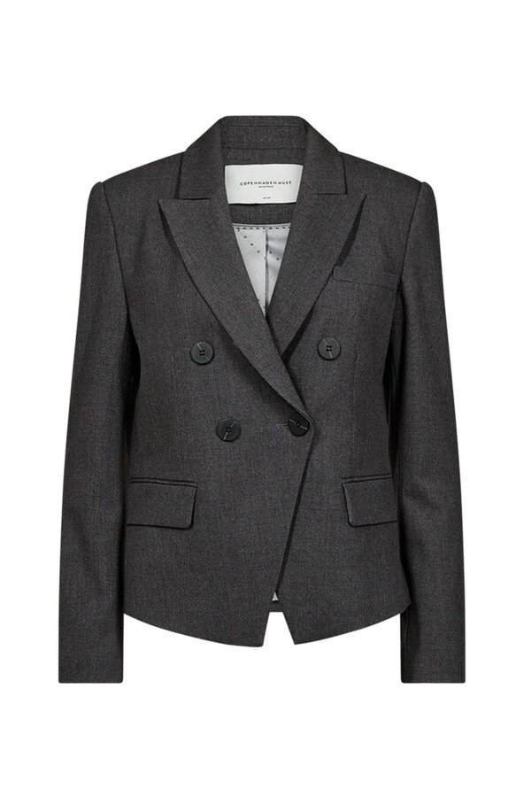 Tailor Blazer - Medium Grey Melange