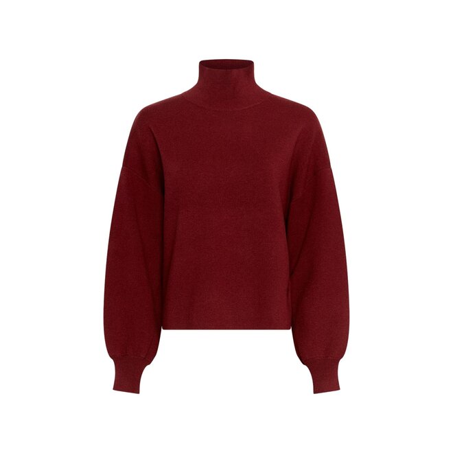 Mercy East M Pullover - Syrah