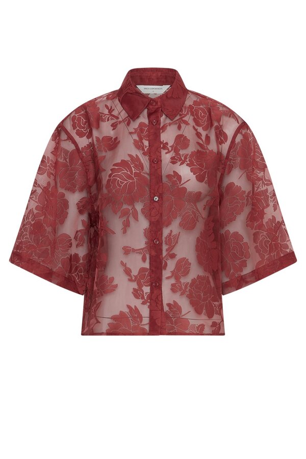 Lettiche 3/4 Shirt - Syrah