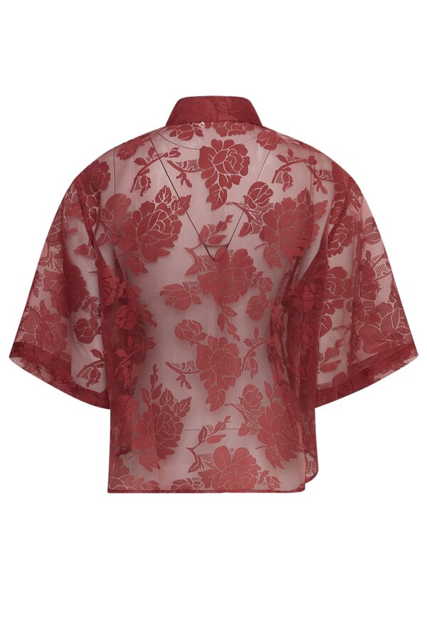 Lettiche 3/4 Shirt - Syrah