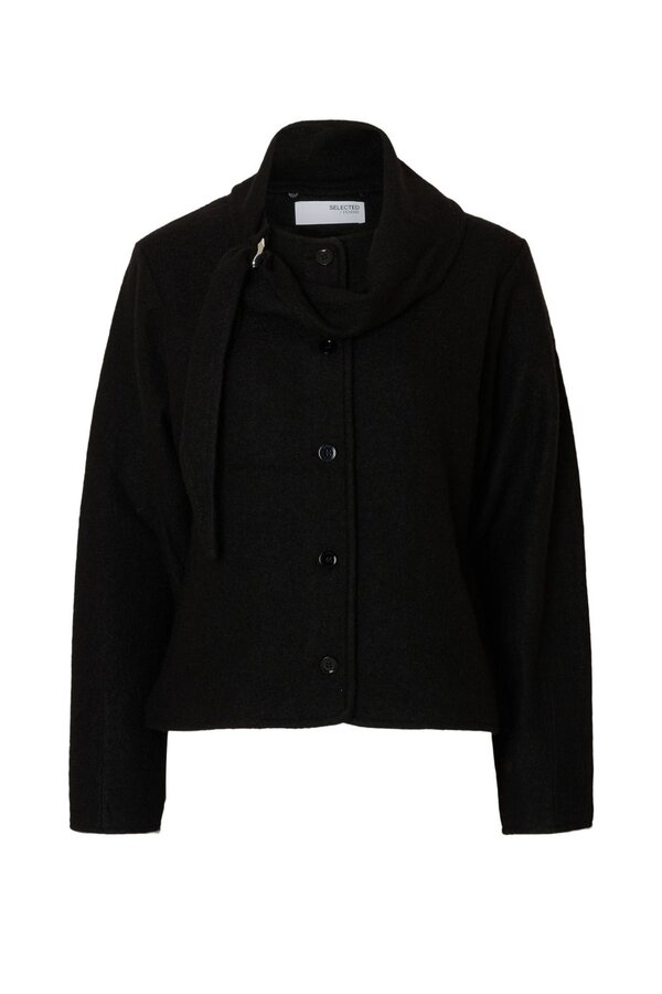 Darla LS Knit Jacket - Black