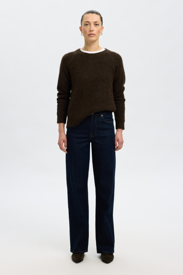 Lulu LS Knit O-Neck - Delicioso