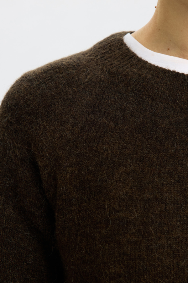 Lulu LS Knit O-Neck - Delicioso