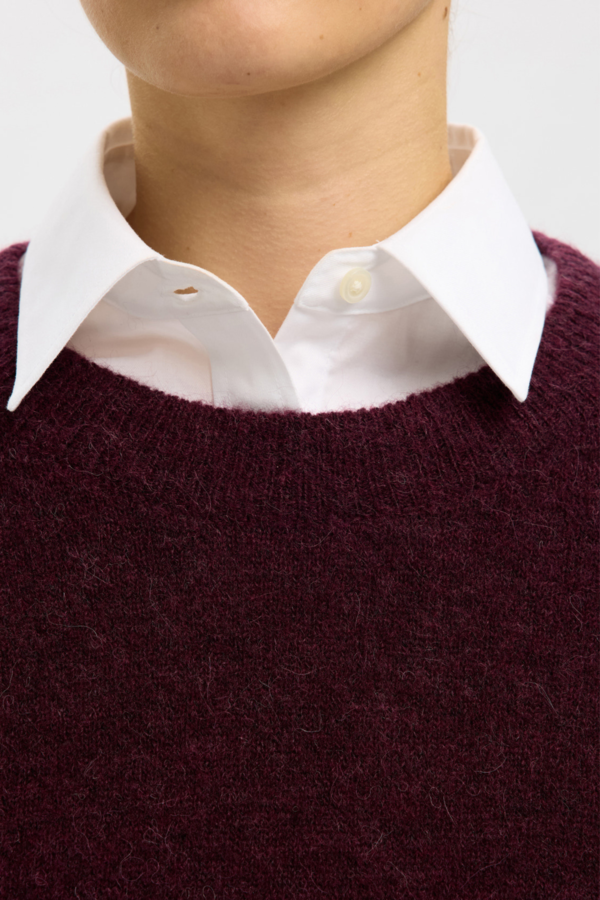 Lulu LS Knit O-Neck - Fig