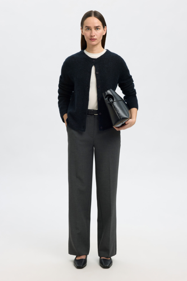 Lulu New LS Knit Cardigan - Dark Sapphire