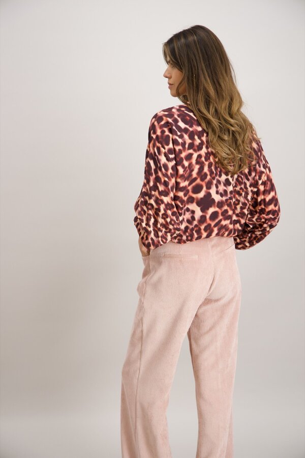 Panter Blouse - Burgundy