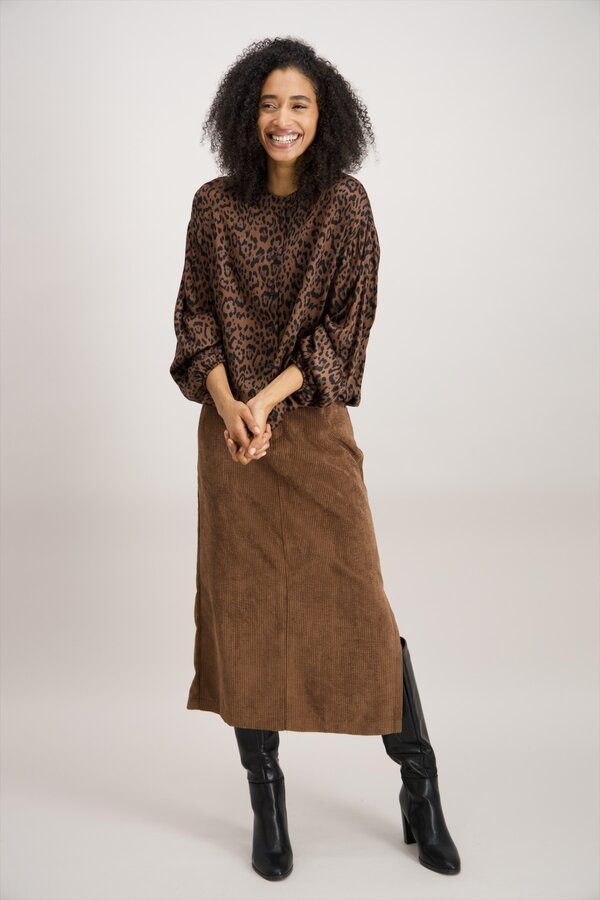Panter Blouse - Bruin