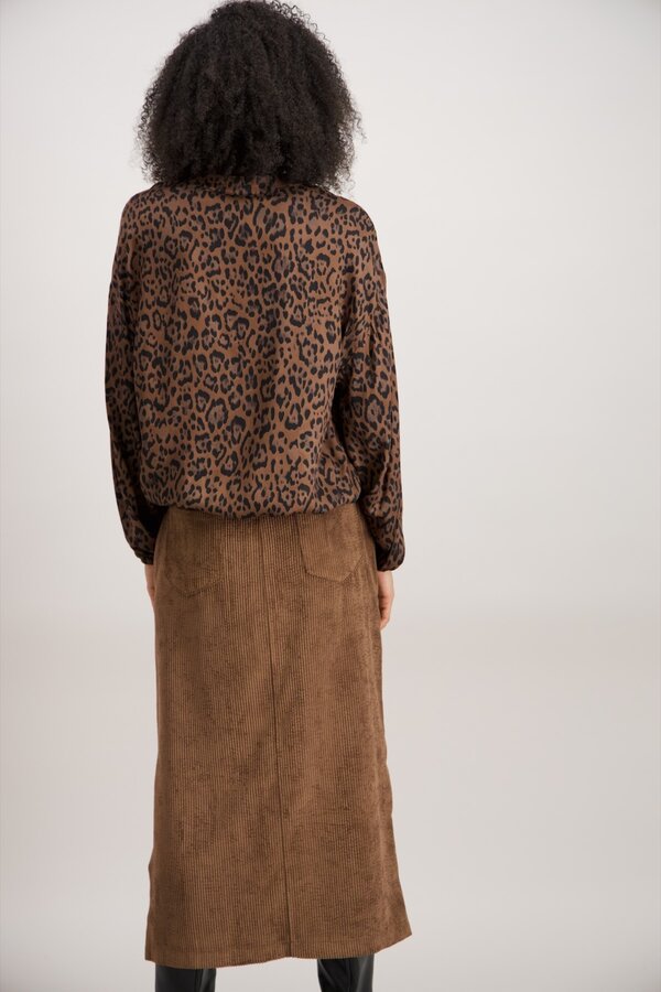 Panter Blouse - Bruin