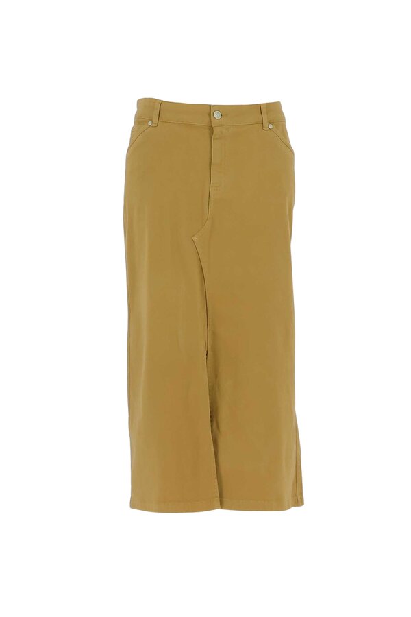 Denim Rok - Camel