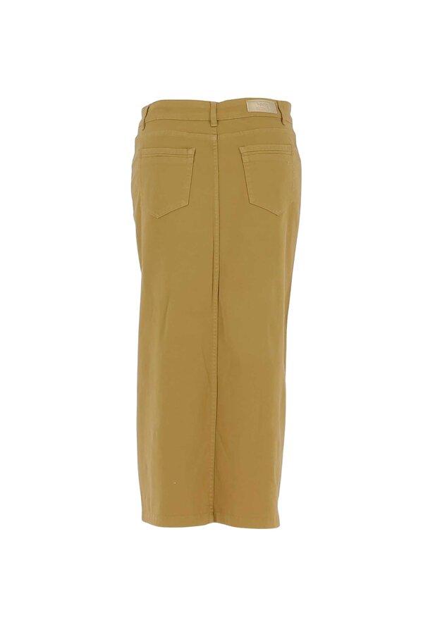 Denim Rok - Camel