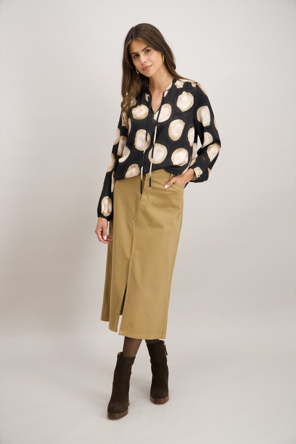 Denim Rok - Camel