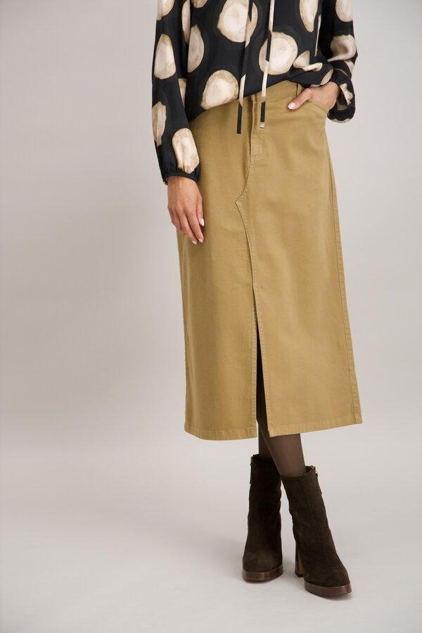 Denim Rok - Camel