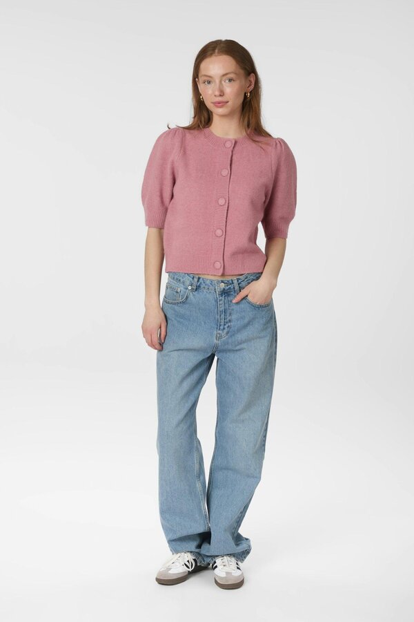 Trudy Knit Cardigan - Rose