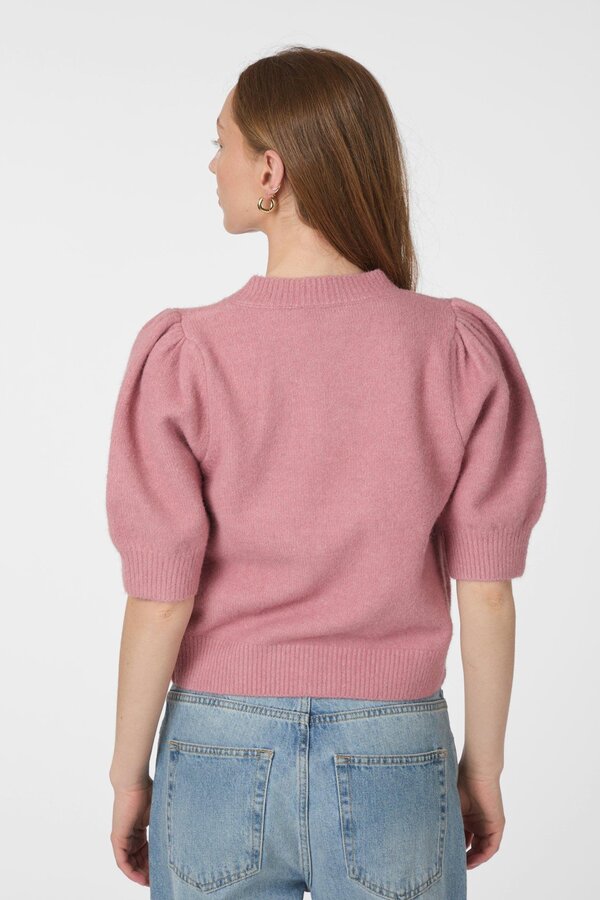 Trudy Knit Cardigan - Rose