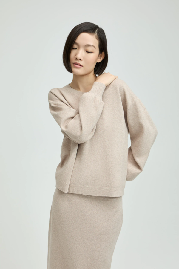 Aleyna Sweater - Cappucino