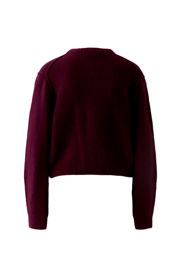 Cardigan - Burgundy