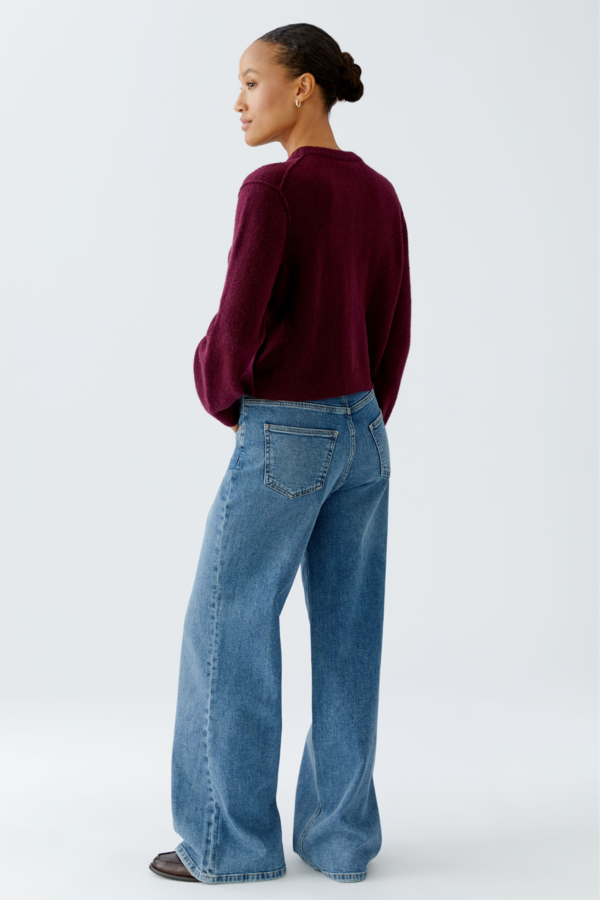 Cardigan - Burgundy