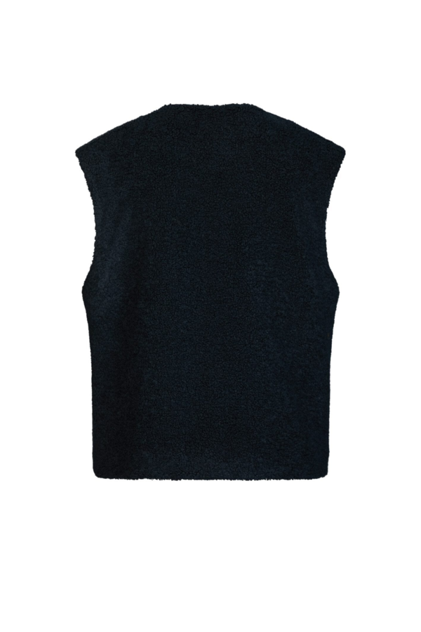 Anjanna Teddy Vest - Navy