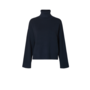 Kamma LS Knit Roll Neck - Dark Sapphire