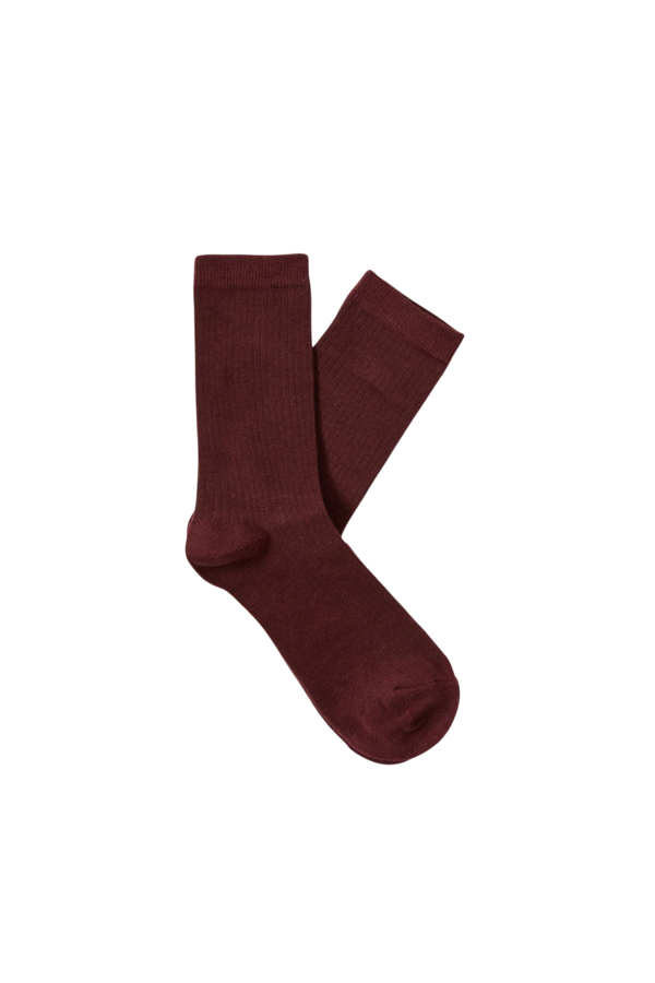 Rose Sock - Fig