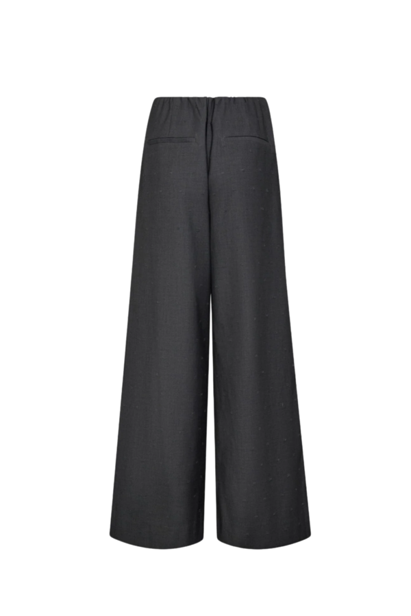 Saga Pleat Pant - Mid Grey