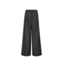 Saga Pleat Pant - Mid Grey