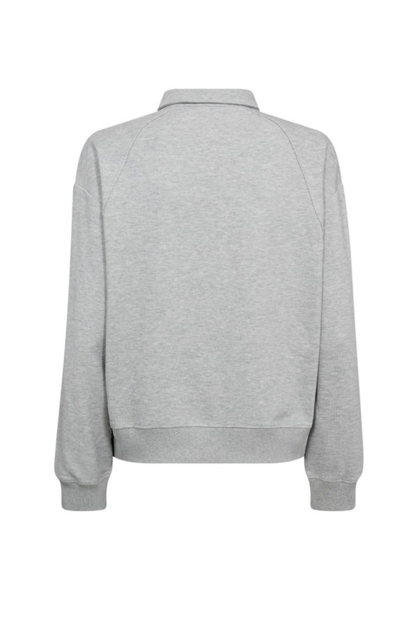 Dengi Polo Sweater - Pale Grey