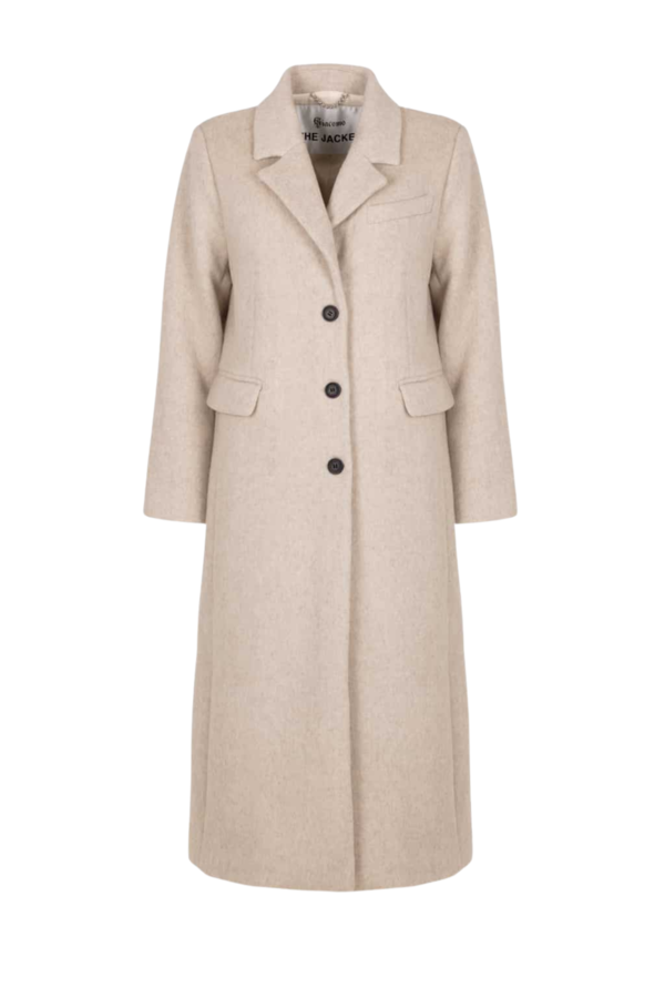 Pony Wool Coat - Oat Milk