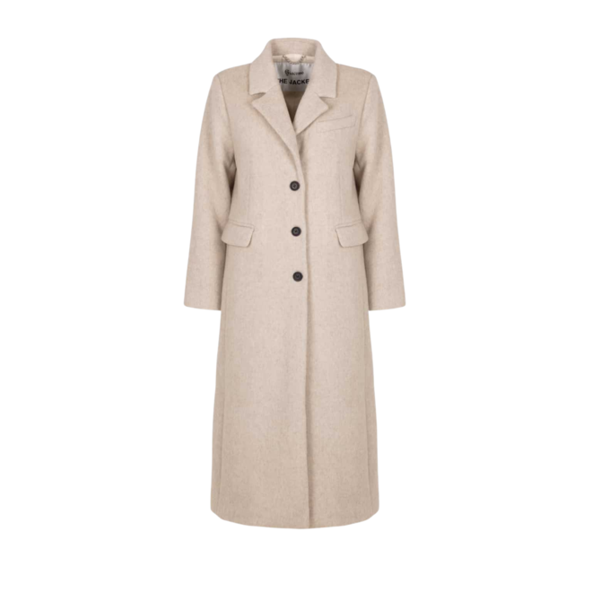 Pony Wool Coat - Oat Milk
