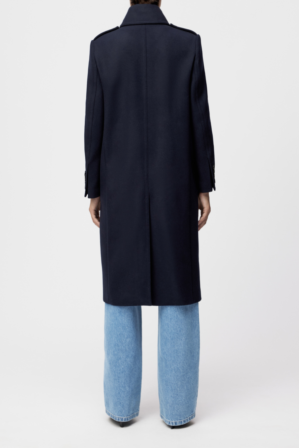 Piethill Military Coat - Navy